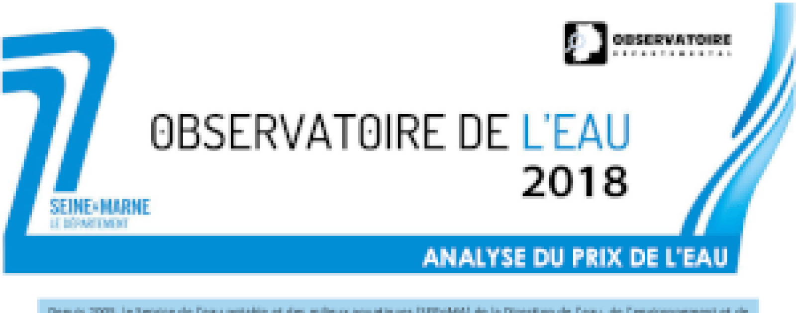 Rapport 2018 - Analyse du prix de l'eau | Eau en Seine-et-Marne