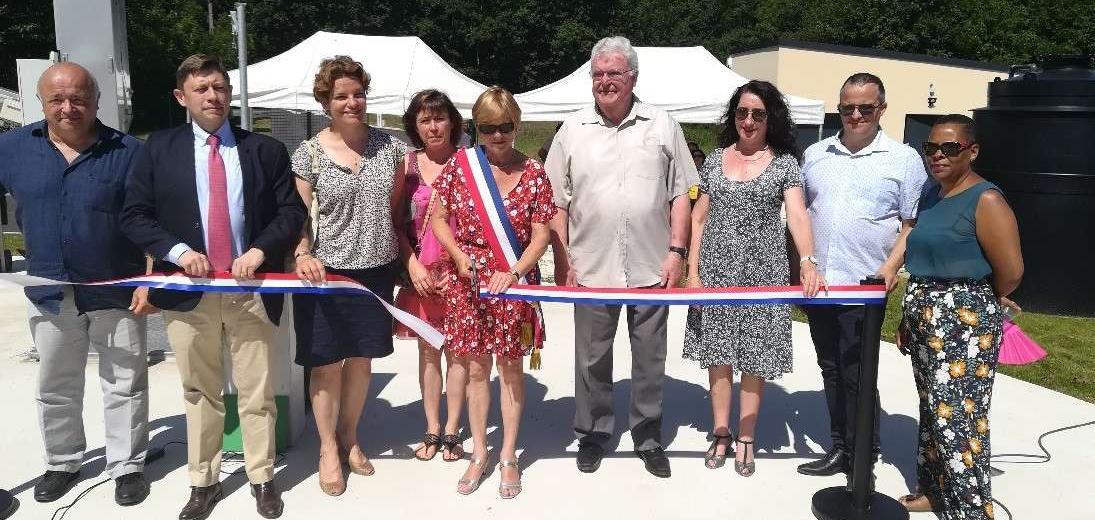 Inauguration de la station d'épuration de Fontenailles le 29 juin 2019