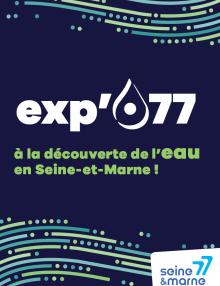 couverture du livret EXP'O77 - A la découverte de l'eau en Seine-et-Marne !