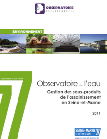 Couverture Observatoire 2011 - Gestion des sous produits de l'assainissement