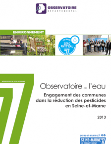 Couverture Accompagnement communes zéro pesticide 2013