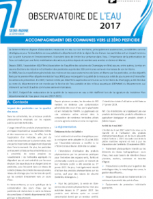 Couverture Accompagnement communes zéro pesticide 2017
