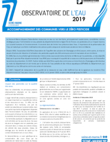 Couverture Accompagnement communes zéro pesticide 2019