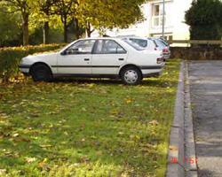 Parking drainant