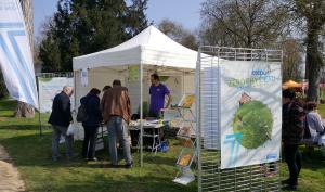 Exposition ZERO PHYT’Eau présentée sur le Stand du Département de Seine-et-Marne à la manifestation « Printemps des jardiniers 2017 »