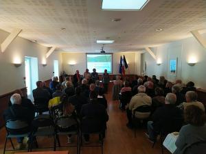 Présentation en salle lors de la rencontre du 4 octobre 2022