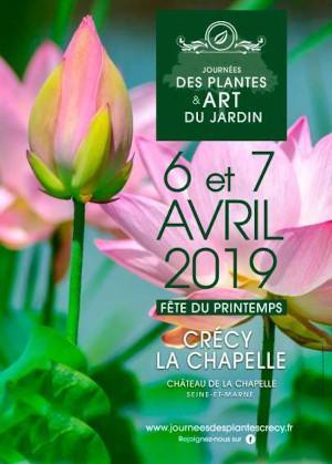 Affiche journée des plantes et arts du jardin 2019