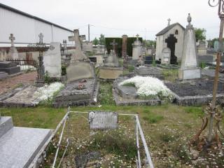 Cimetière de Beaumont-du-Gâtinais fleurissement