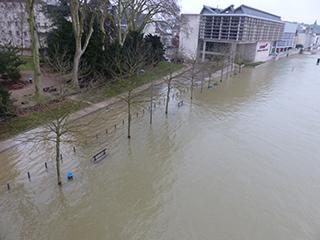 Inondation Ile de Melun en 2018