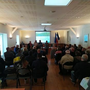 Présentation en salle lors de la rencontre du 4 octobre 2022