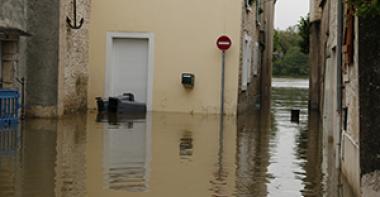 Inondation en 2016 à Saint-Mammés