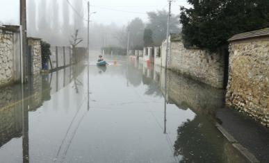 Le Mée-sur-Seine, inondation 2018