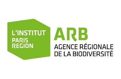 Logo : L'Insitut Paris Région / ARB : Agence Régionale de la Biodiversité
