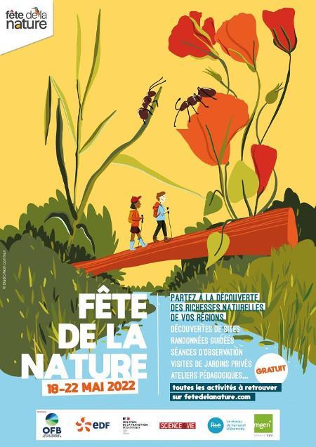 Affiche fête de la Nature 2022